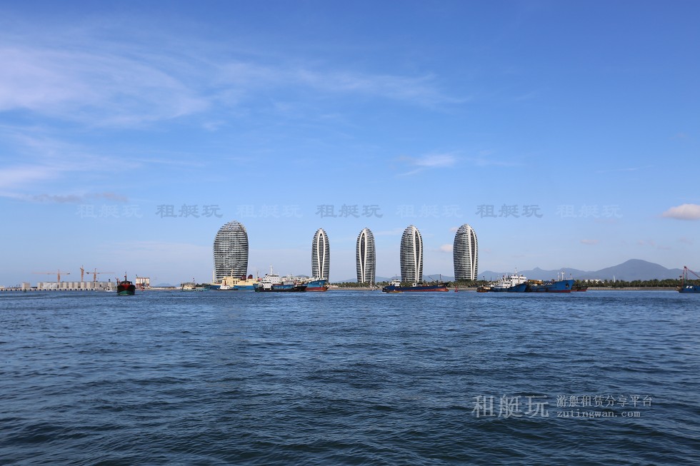 三亞旅游游艇租賃，三亞港至東島航線