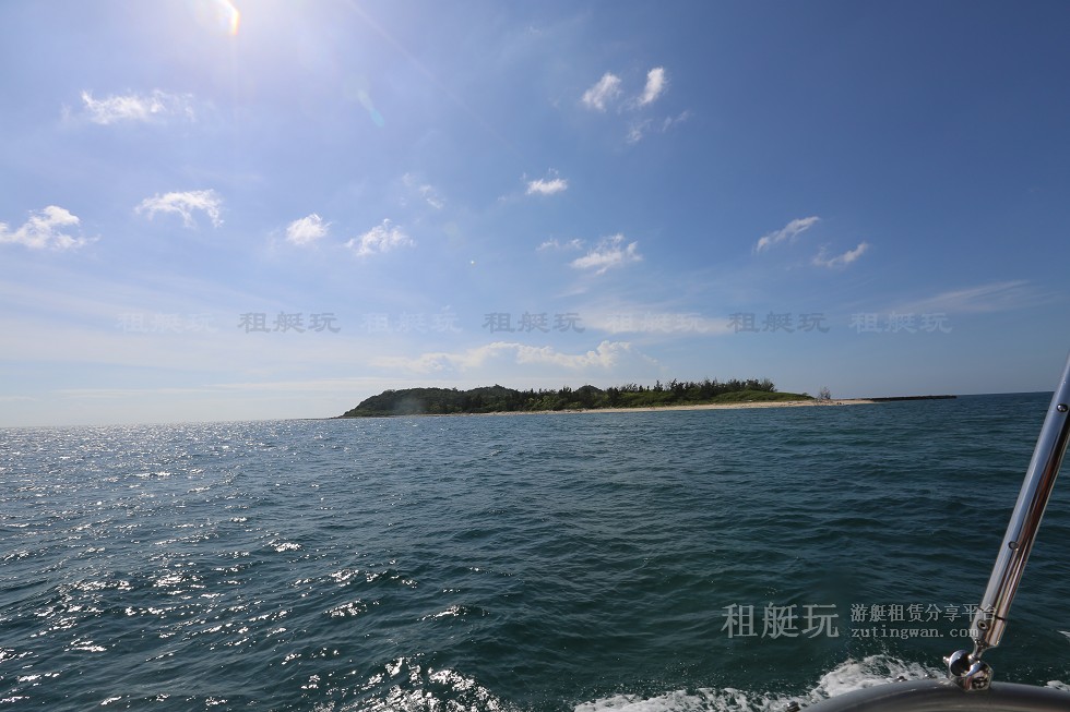 三亞旅游游艇租賃，三亞港至東島航線