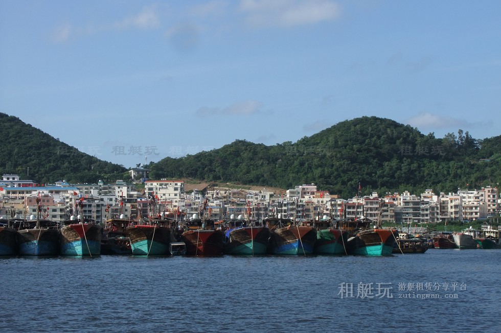 三亞旅游游艇租賃，三亞港至東島航線