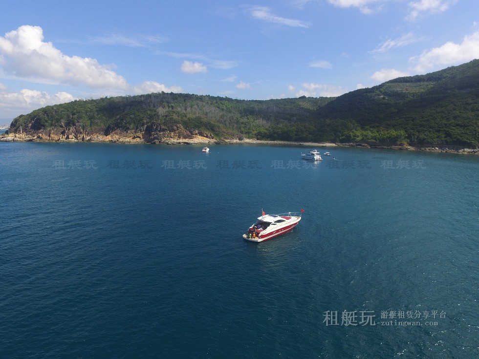 三亞旅游游艇租賃，三亞港至三亞角航線